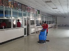 山东济南技校餐厅采购拓成洗地机