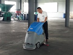 山东潍坊汇通铸造工厂车间用洗地车保洁